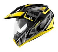 Casco Integrale Kappa KV30R Evo Grayer Nero Titanio Giallo XS