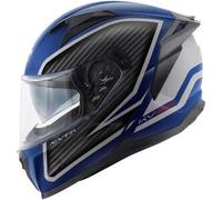 Casco Integrale Kappa KV52 Kronos Blu Opaco Argento S