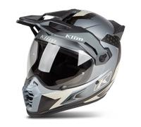 Klim Krios Pro Charger ECE/DOT Carbon Casco da enduro, nero-grigio, taglia 3XL per maschi