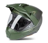 KLIM KLIM - Casco X1 Alpha Patriot Gloss Metallic / Gunmetal Nero L