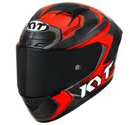 KYT NZ Race Carbon Competition Elmetto, rosso, taglia XS per maschi