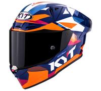 Casco Integrale KYT R1R Diamond Blue/Orange Taglia:M