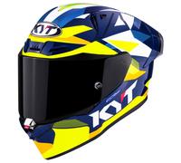 KYT R1R Diamond Elmetto, blu/giallo, Taglia XXL (63)