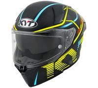 Casco Integrale KYT R2R Concept Matt Black/Yellow