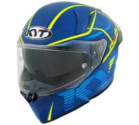 Casco Integrale KYT R2R Concept Matt Blue/Yellow Taglia:XS