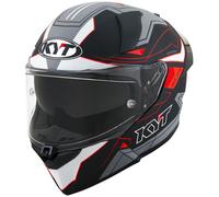 Casco Integrale KYT R2R Led Matt Black/Grey Taglia:L