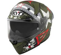 Casco Integrale KYT R2R Max Assault Matt Army Green Taglia:XS