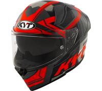Casco integrale Kyt R2R Octane Red Hemet TG S