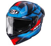 Casco Integrale KYT R2R Parsec Black/Blue/Red Taglia:L