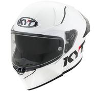KYT R2R Plain, casco integrale XXL male Bianco