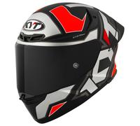 Casco Integrale KYT TT-REVO Electron Matt Grey/Red