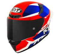 Casco Integrale KYT TT-REVO Gear Blue/Red Taglia:M