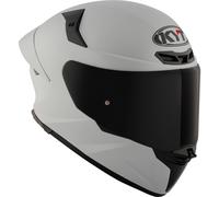 Casco integrale KYT TT-REVO PLAIN E06 Grigio Chiaro Opaco S