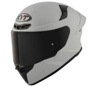 KYT TT-Revo Plain, casco integrale XL male Grigio Chiaro
