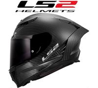 CASCO INTEGRALE LS2 DRAGON RACER FF807 NERO OPACO VISIERA FUME' + PINLOK OMAGGIO