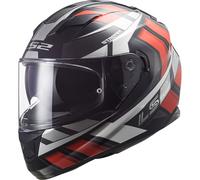 Casco integrale LS2 FF320 STREAM EVO LOOP Nero Rosso S