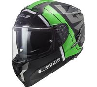 Casco Integrale Ls2 FF327 Challenger Randy Verde Nero XXL