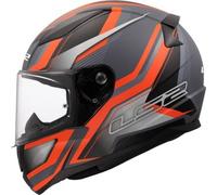 LS2 FF353 Rapid II Flitz, casco integrale M male Grigio/Arancione