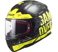 Casco Integrale Ls2 FF353 Rapid Player Nero Giallo Alta Visibilità XXL