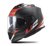Casco Integrale LS2 FF800 Storm II Nero Opaco/RossoL Nero Opaco,Rosso