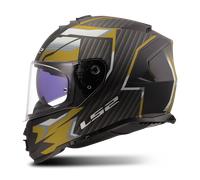 Casco Integrale LS2 FF800 Storm II Nero/OroS Nero,Oro