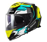 Casco Integrale LS2 FF800 Storm II Tracker Nero/Giallo Alta VisibilitàM Nero,Giallo Alta Visibilità