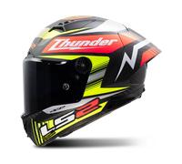 Casco Integrale Carbonio LS2 FF805 Thunder C Gp Aero Replica Black XL