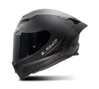 LS2 FF807 Dragon Carbon Solid, casco integrale XL male Nero Opaco