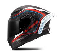 LS2, Casco Moto Integrale DRAGON SUBIC White Blue Red, XXL