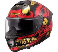 Casco Integrale Ls2 FF808 Stream II Drako Nero Rosso M