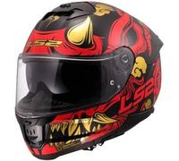 Casco Integrale Ls2 FF808 Stream II Drako Nero Rosso XL