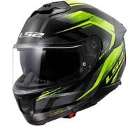 Casco Integrale Ls2 FF808 Stream II Fury Nero H-V Giallo XS