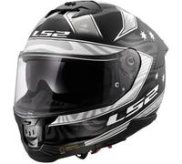 LS2, Casco Moto Integrale STREAM II GALDAM Black White, L