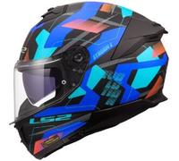 Casco Integrale Ls2 FF808 Stream II MIka Nero Blu Opaco XXS