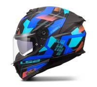 Casco Integrale LS2 FF808 Stream II Mika Nero/BluM Nero,Blu
