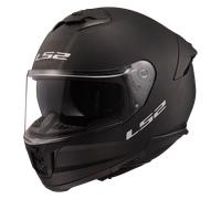LS2 FF808 Stream II Solid Casco, nero, taglia XS