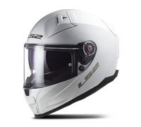 LS2 Vector II Solid Casco, bianco, taglia XL