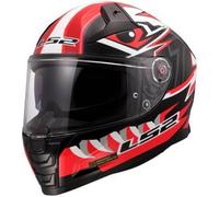 Casco Integrale Ls2 FF811 Vector II Buntri Nero Rosso 3XL