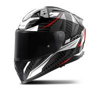 Casco FF811 VECTOR II CARBON SAVAGE Bianco Rosso LS2 - UE: 3XL