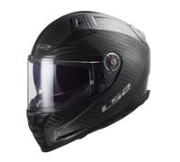 Casco Integrale Ls2 FF811 Vector II Carbon Solid Nero Lucido