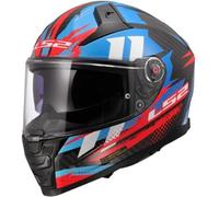 Casco Integrale Ls2 FF811 Vector II Carbon Tantic Rosso Blu XXS