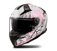 Casco Integrale LS2 FF811 VECTOR II DARFLO Bianco/RosaXS Bianco,Rosa