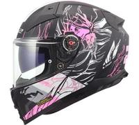 Casco Integrale Ls2 FF811 Vector II Darflo Nero Rosa Opaco XXL