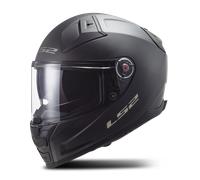 LS2 Vector II Solid Casco, nero, taglia 2XL