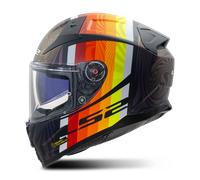 LS2 FF811 Vector II Freedom, casco integrale L male Nero/Lilla/Rosso/Giallo