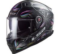 Casco Integrale LS2 FF811 Vector II Tropical (Nero Opaco) Taglia: XS (53)