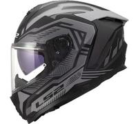Casco Integrale Ls2 FF817 Challenger II Dravix Grigio Nero S