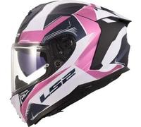 Casco Integrale Ls2 FF817 Challenger II Flaman Lavanda Bianco Rosa S