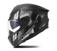 LS2, Casco Moto Integrale CHALLENGER II NITRO Black Grey, M