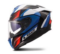 LS2 FF817 Challenger II Viper, casco integrale XL female Nero/Bianco/Blu/Rosso